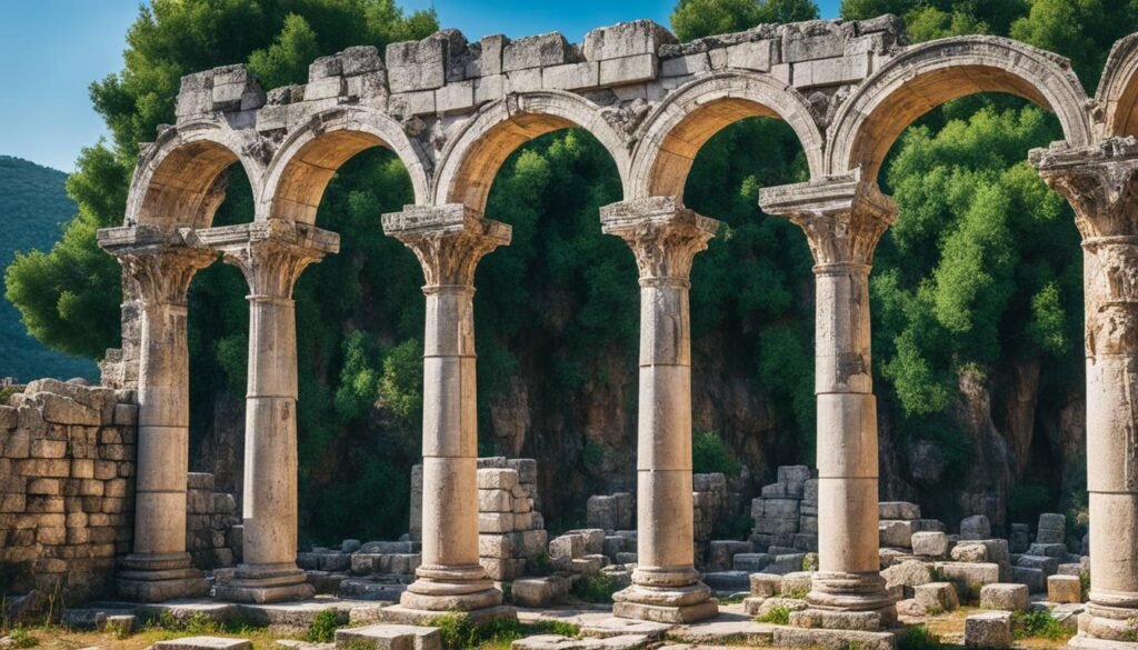 Ancient Ruins in Efes, Turkey