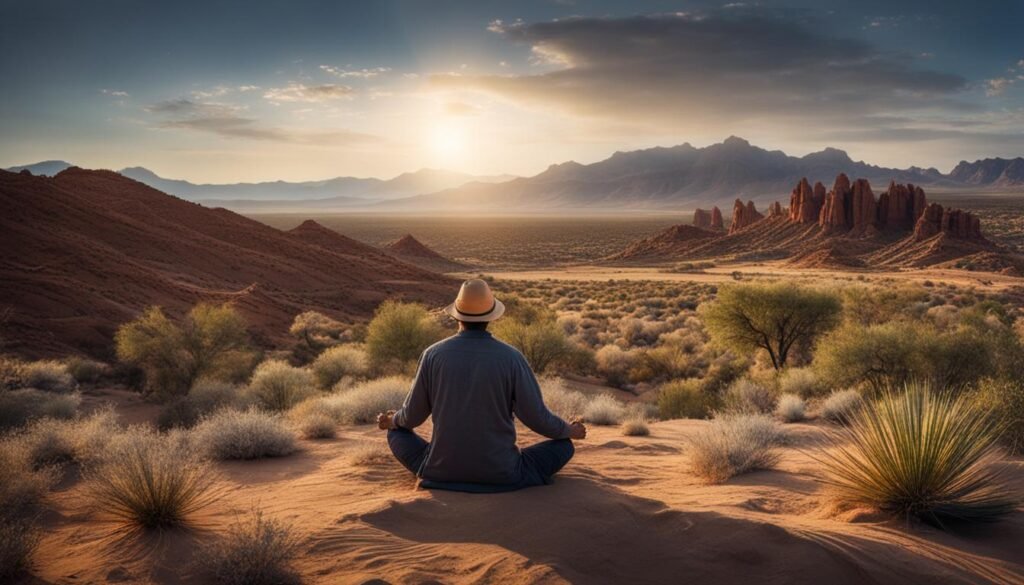 Desert Serenity and Spiritual Renewal