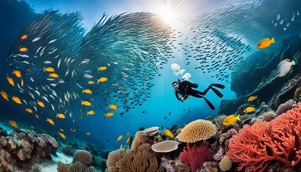 scuba diving in Indonesia