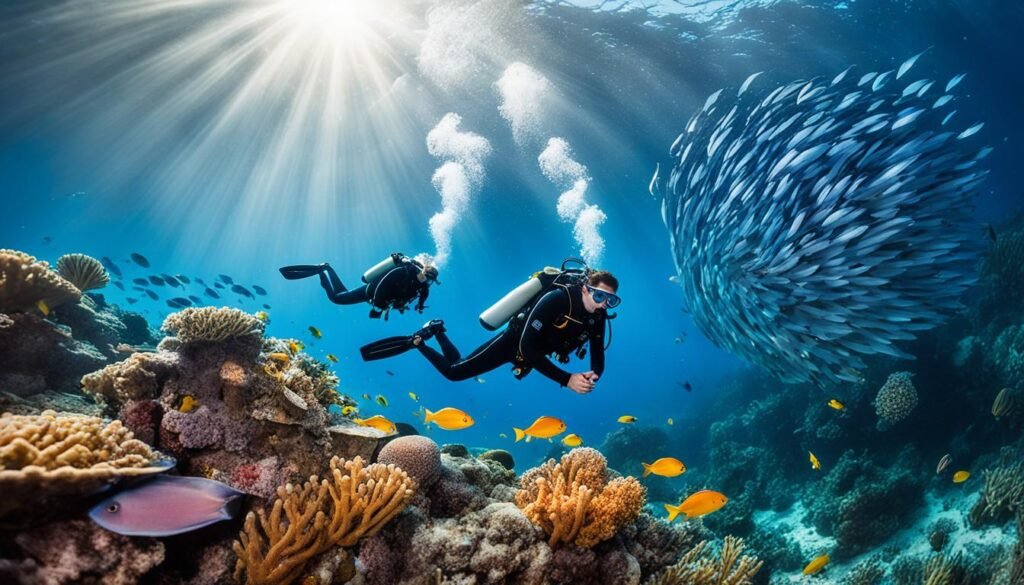 scuba diving in the Philippines