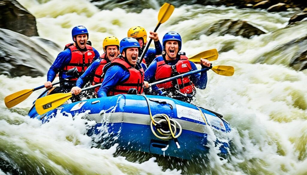 white-water rafting experience at New River Gorge National Park