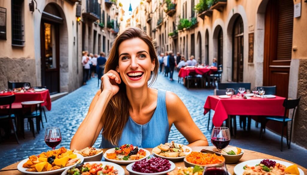 Dining alone in Barcelona