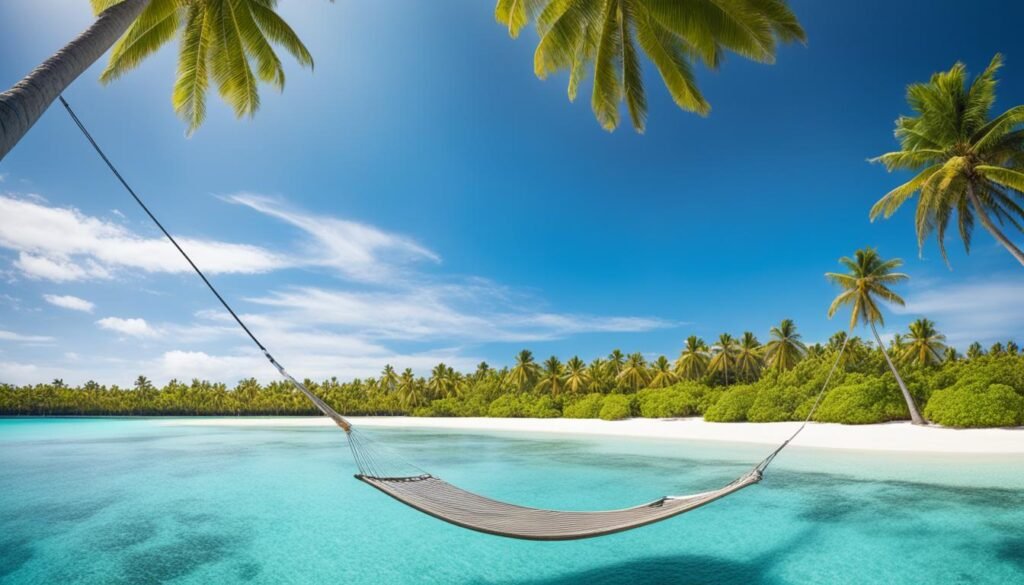 Maldives tropical paradise
