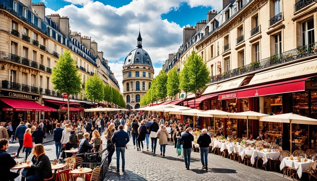 walkable city in Paris